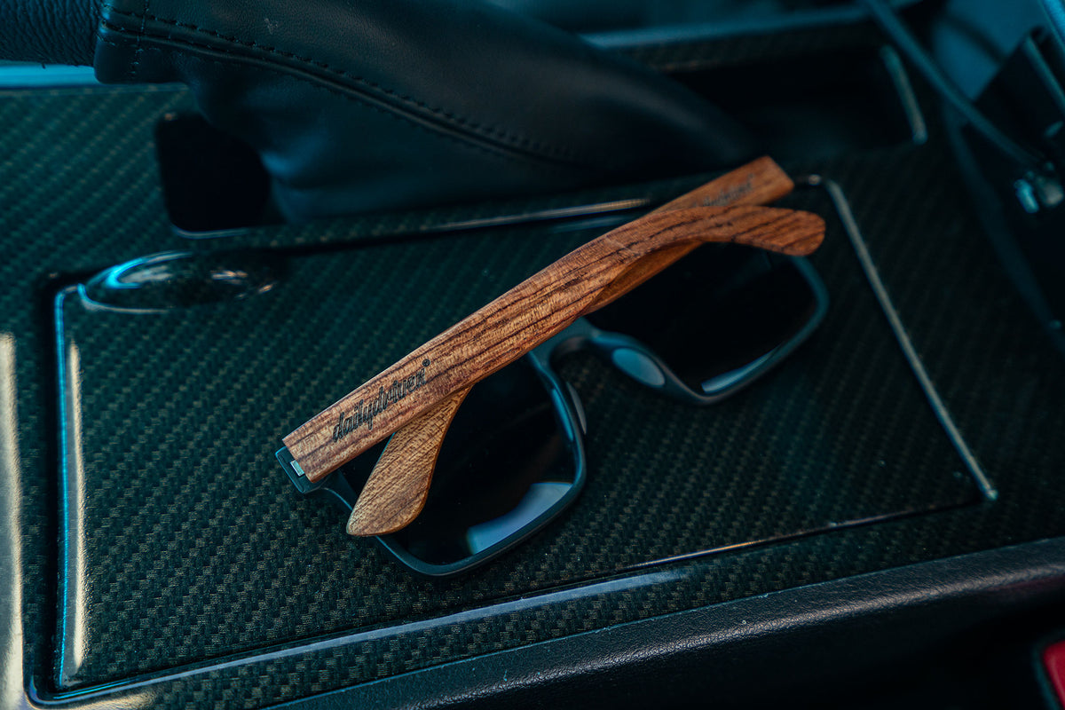DailyDriven Polarized Bamboo Sunglasses