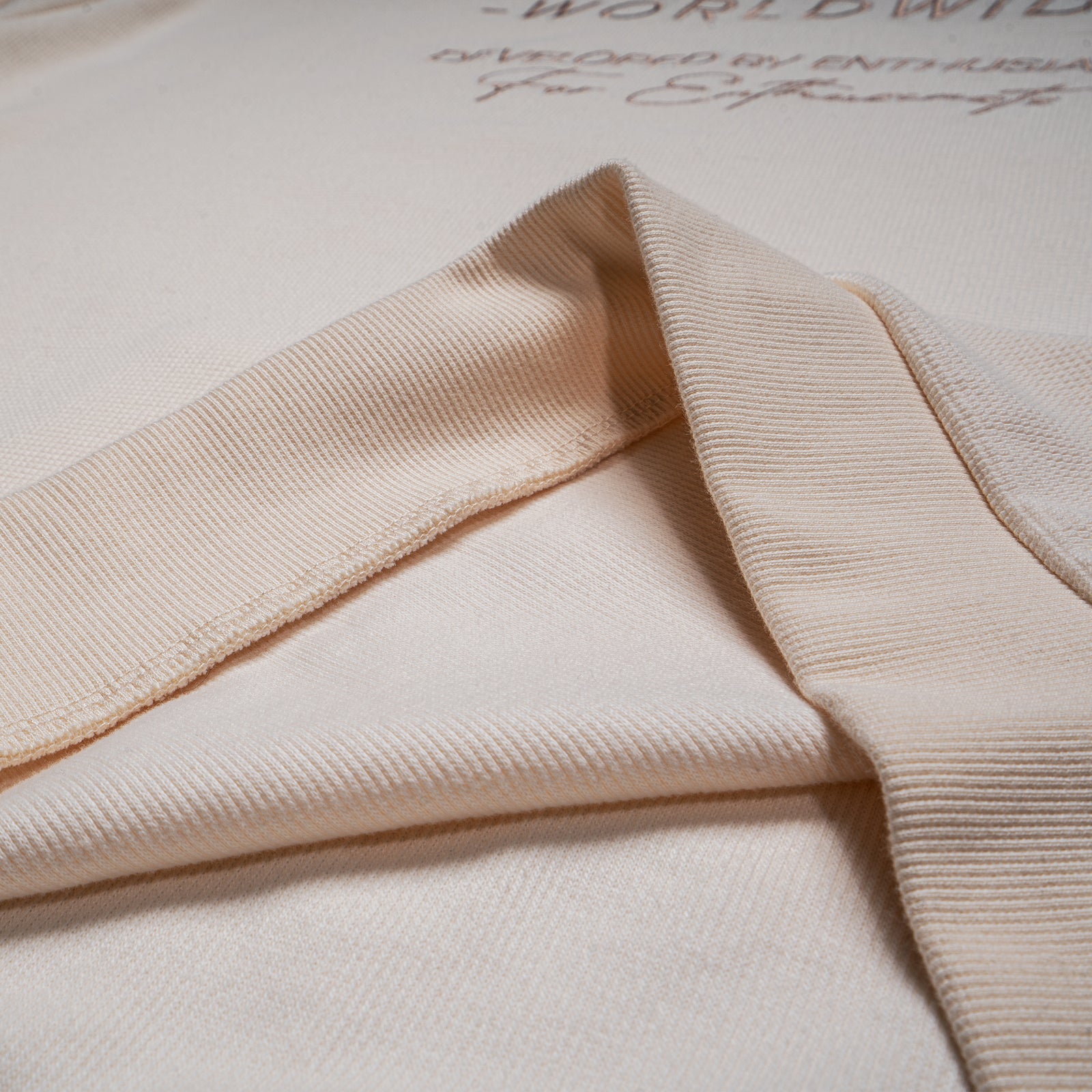 DailyDriven "The Boyfriend" Waffle Cream Hoodie