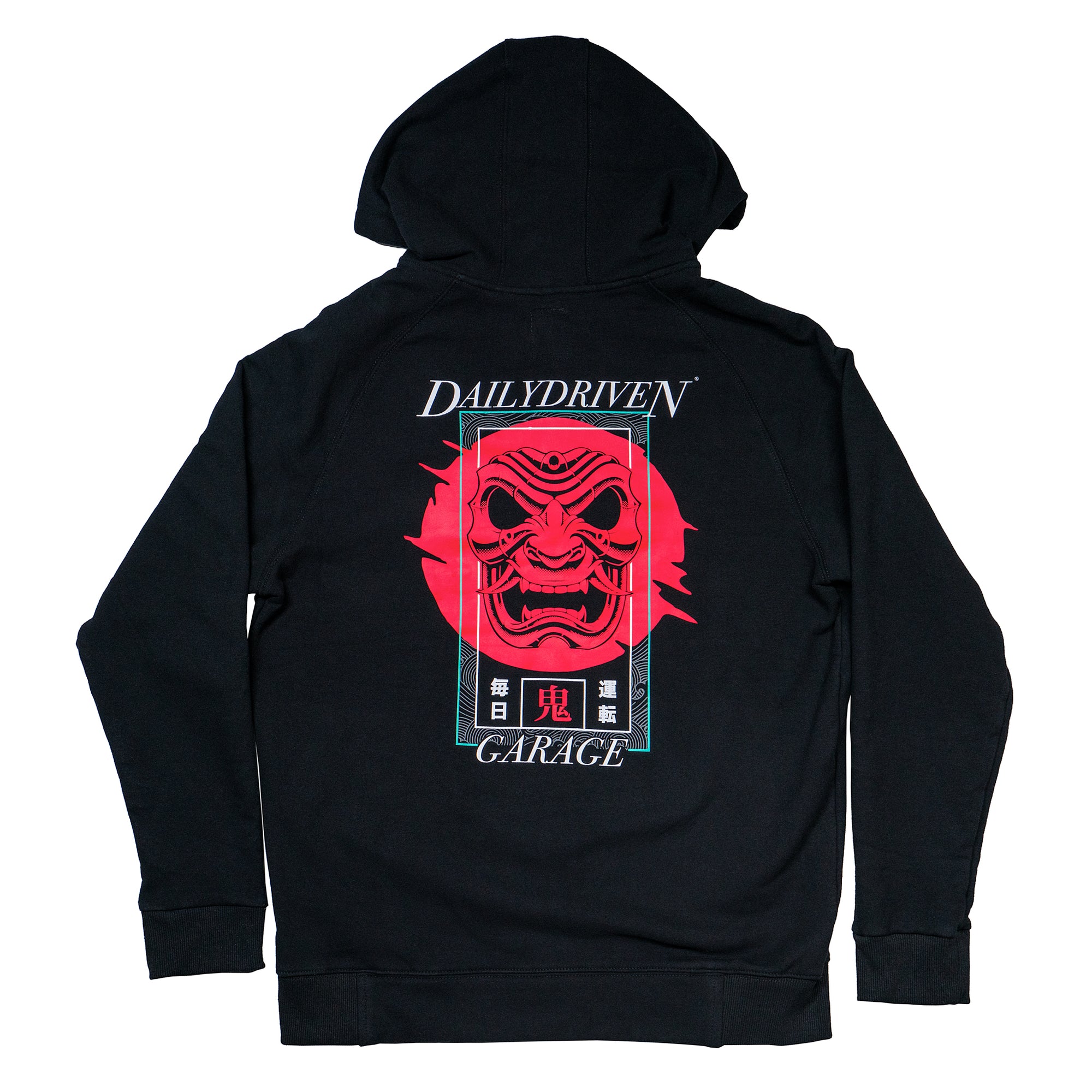 DailyDriven Demon Garage Zip Up Hoodie