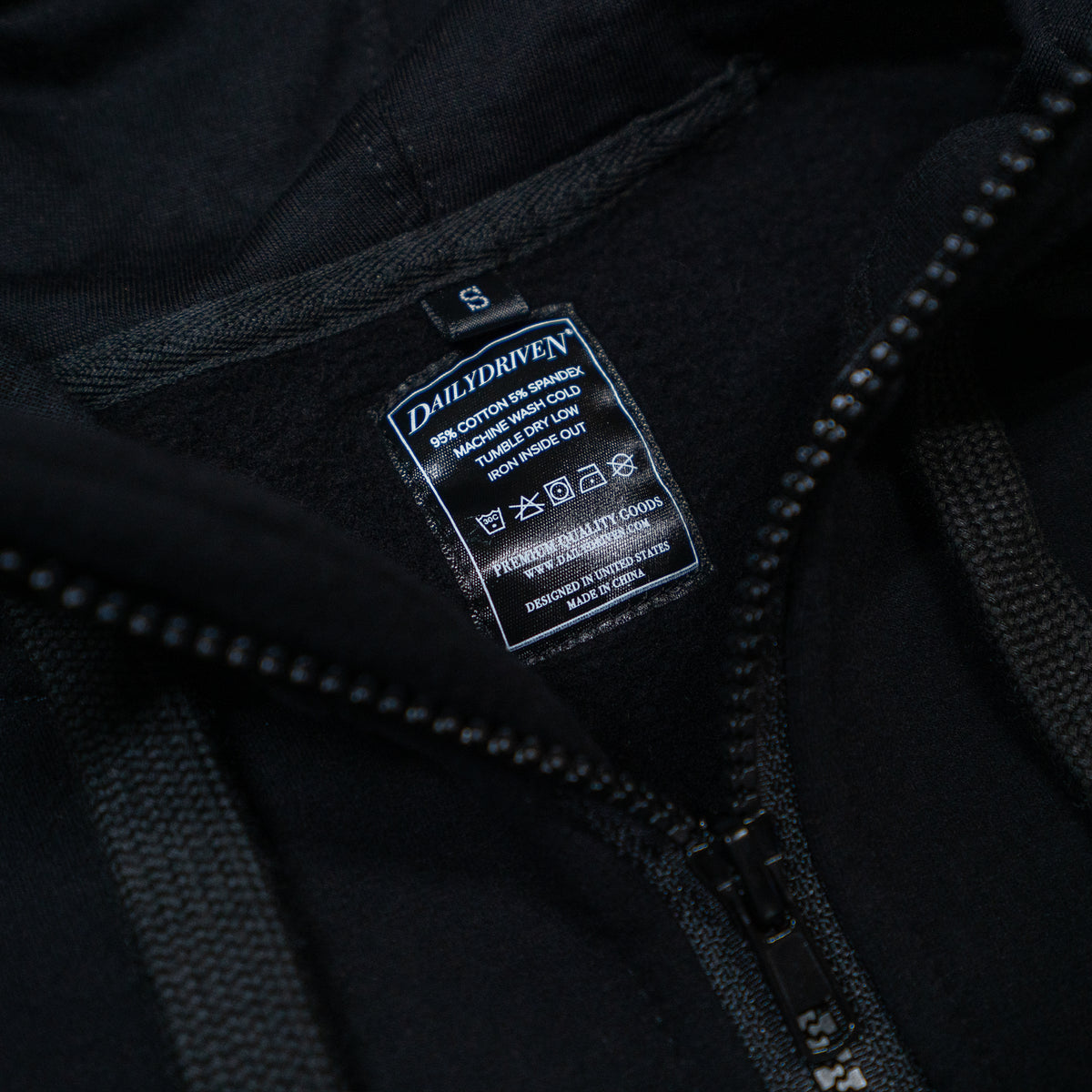 DailyDriven Demon Garage Zip Up Hoodie