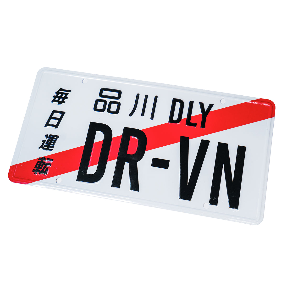 DailyDriven Garage Tokyo License Plate