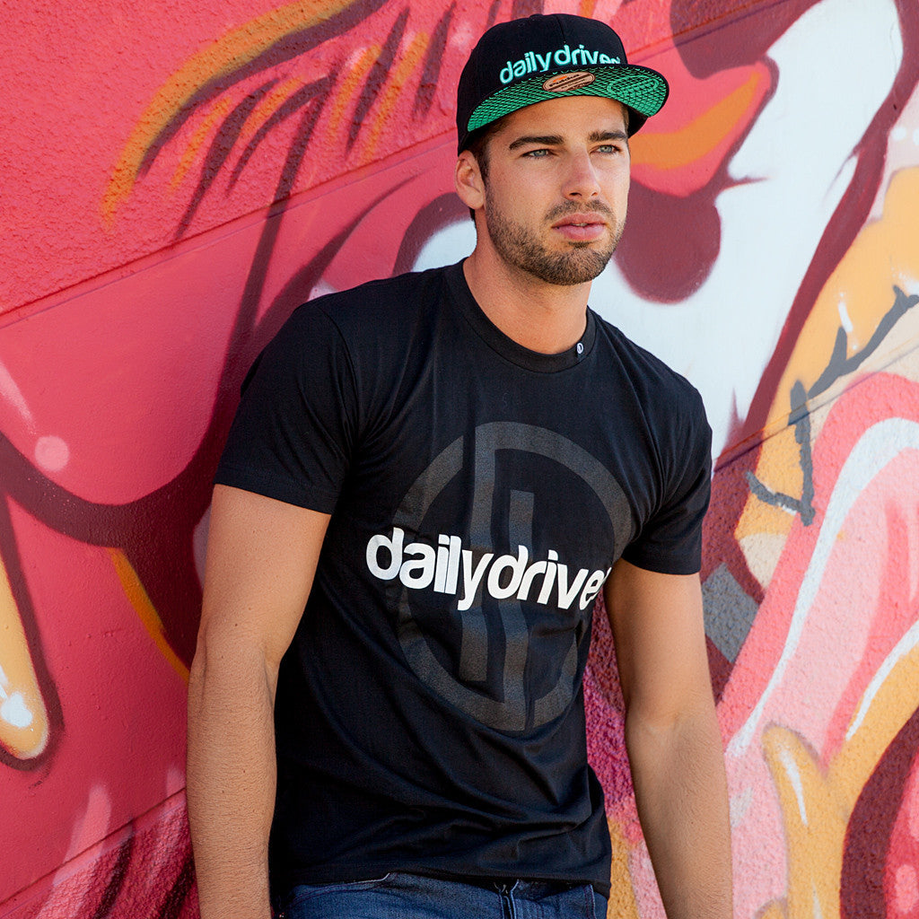 DailyDriven Double Logo T-Shirt Black
