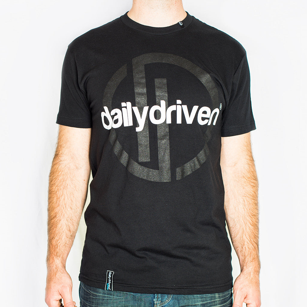 DailyDriven Double Logo T-Shirt Black