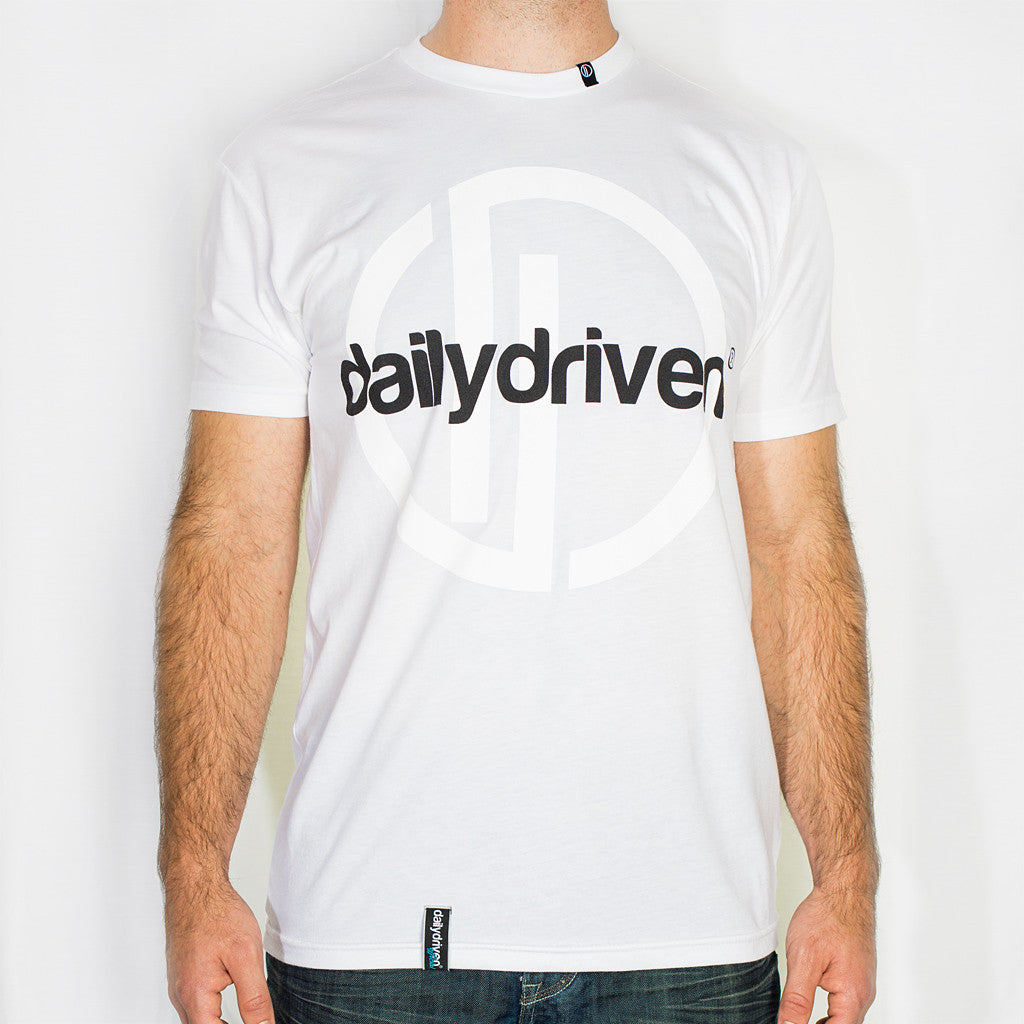 DailyDriven Double Logo T-Shirt White