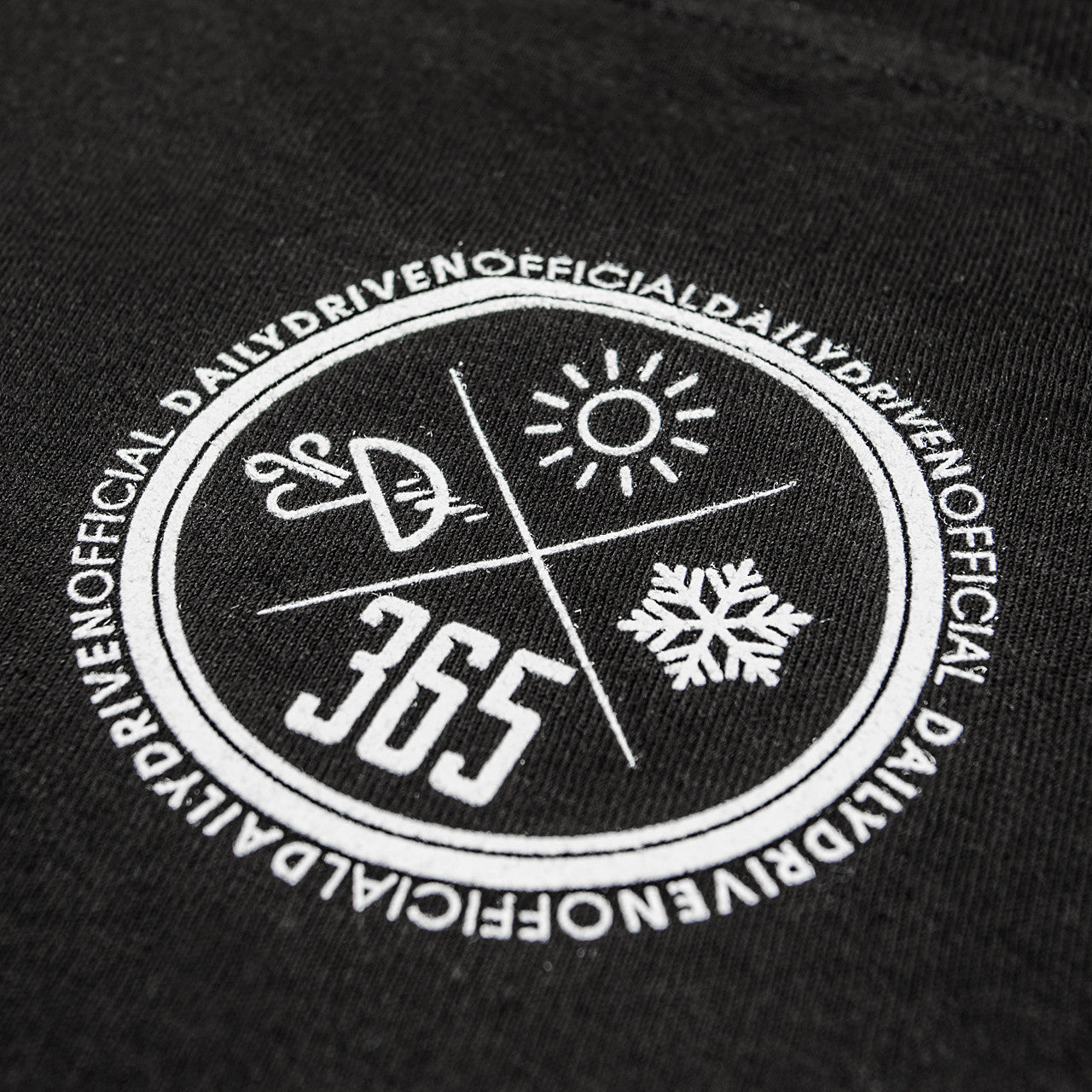 DailyDriven Heartbeat Chicago Black T-Shirt