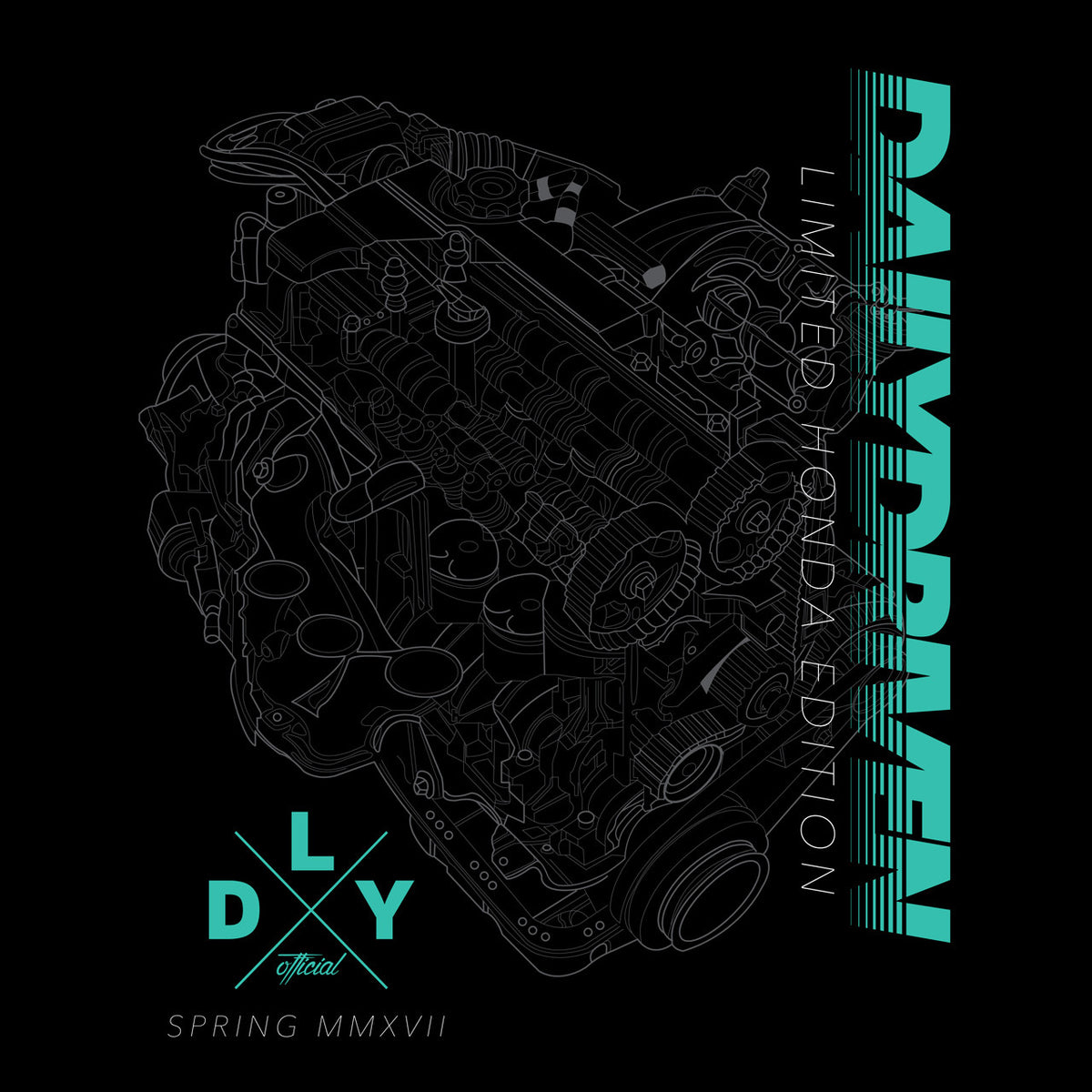 DailyDriven B-Series Limited Honda Edition Shirt