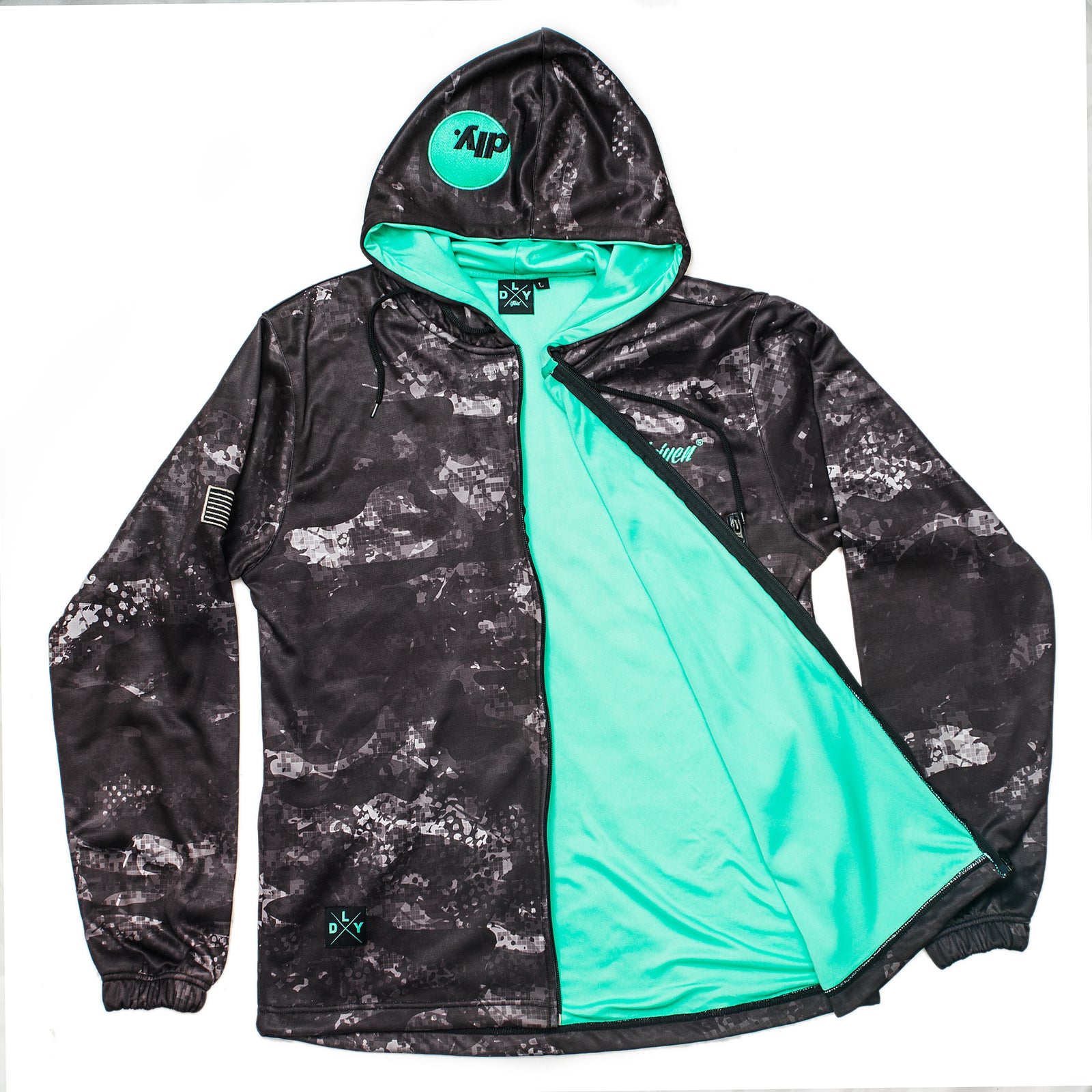 【22aw】Common Divisor Dalvik Jacket DailyDriven Urban Digital Disrupt Jacket - DailyDriven.com