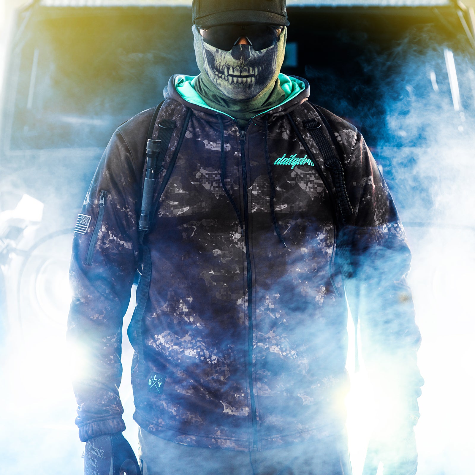 DailyDriven Urban Digital Disrupt Tactical Style Soft Jacket