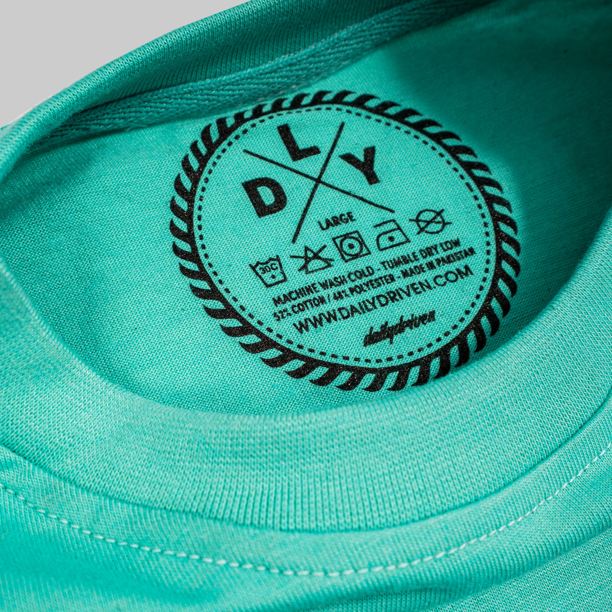 DailyDriven Script Mint Relaunch T-Shirt