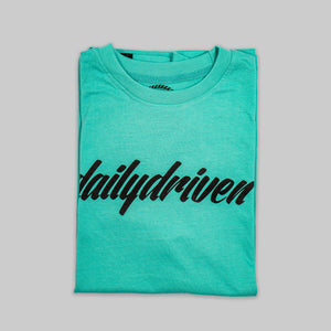 DailyDriven Script Mint Relaunch T-Shirt