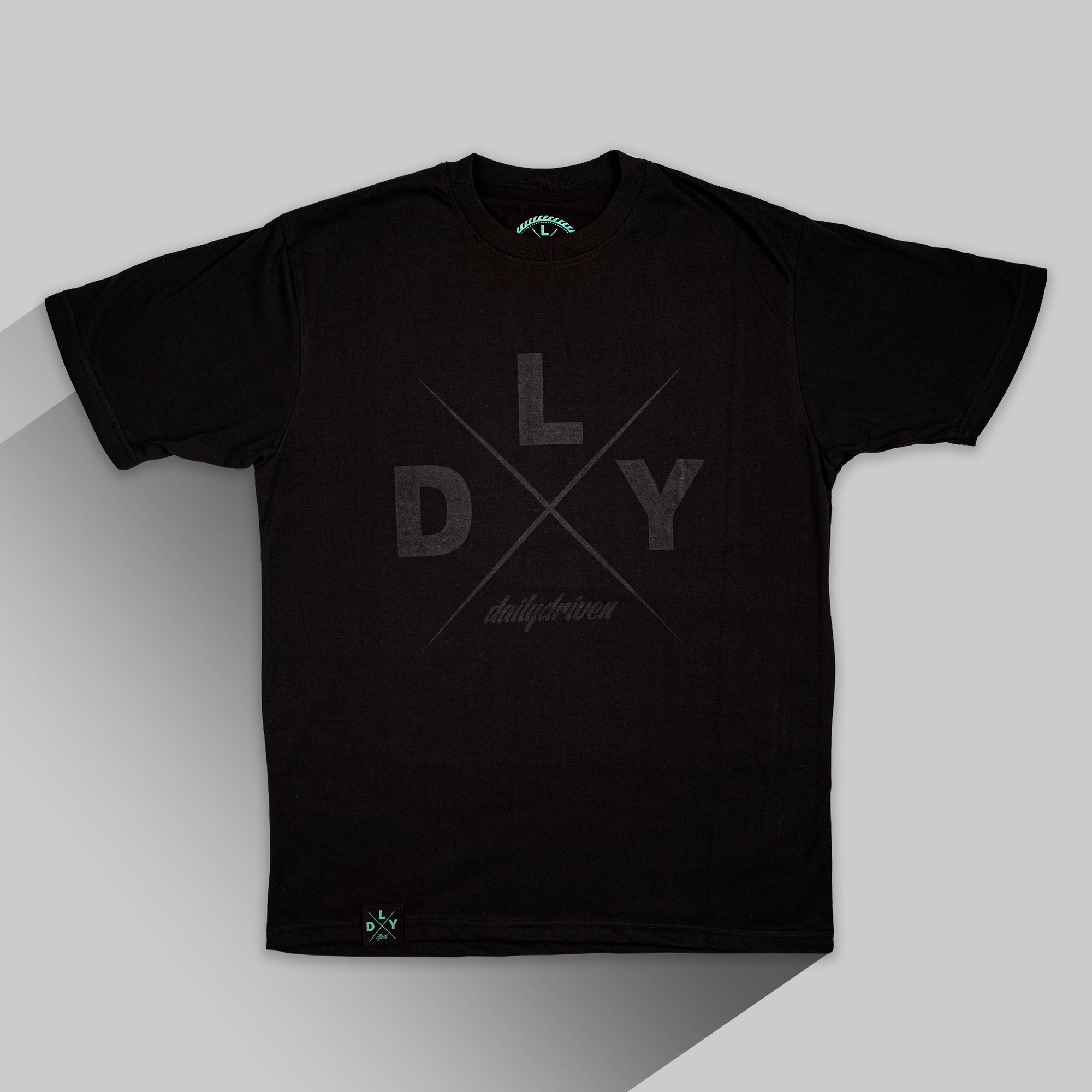 DailyDriven DLY X Relaunch Black on Black T-Shirt