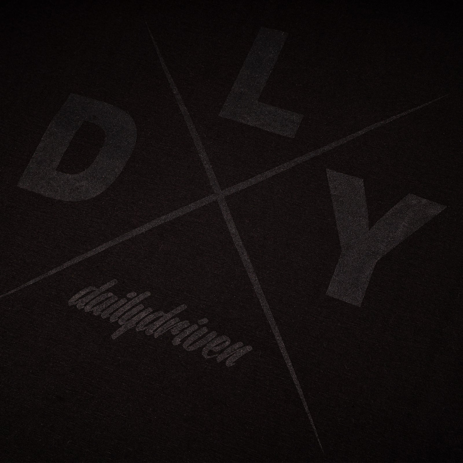 DailyDriven DLY X Relaunch Black on Black T-Shirt