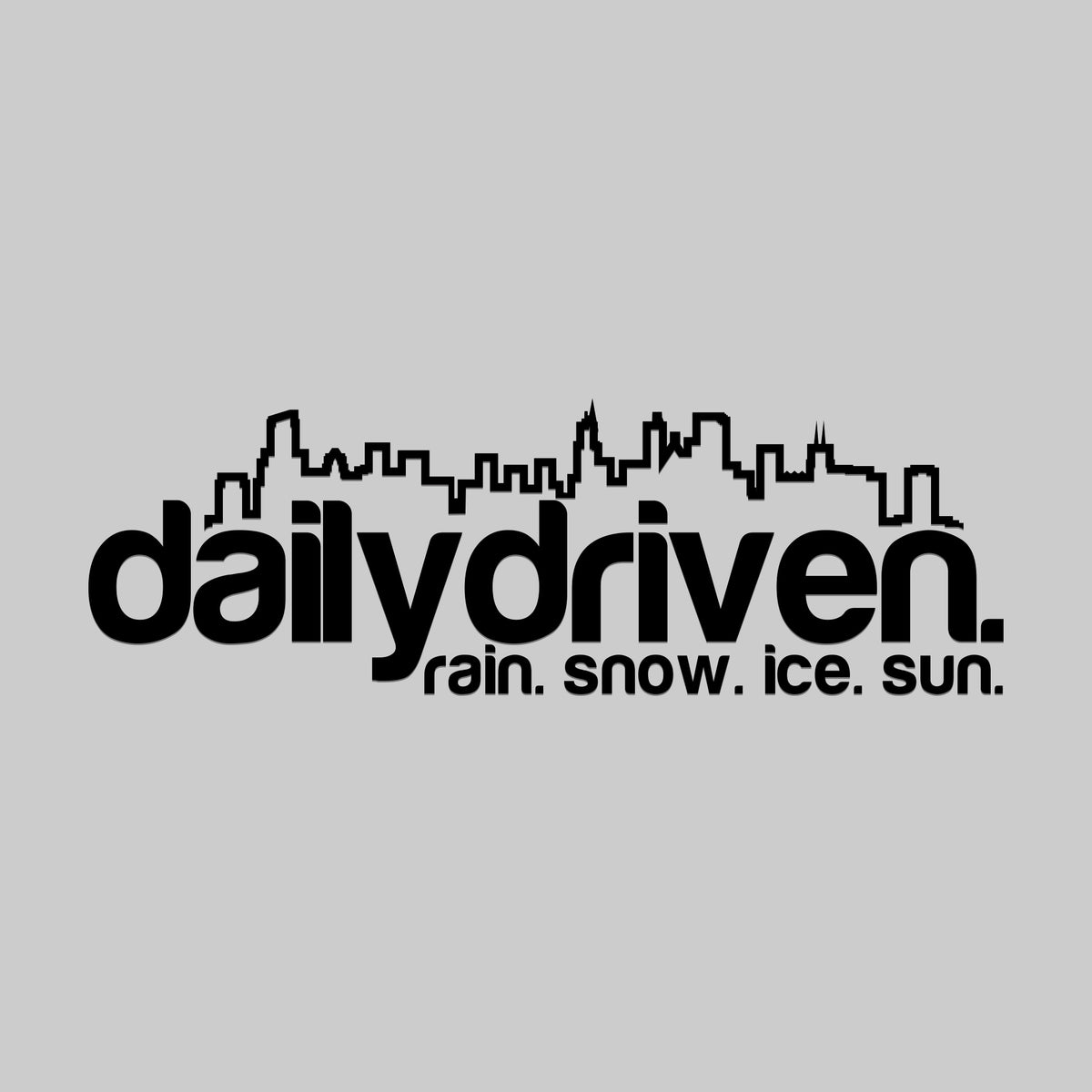 DailyDriven Chicago 8" Sticker