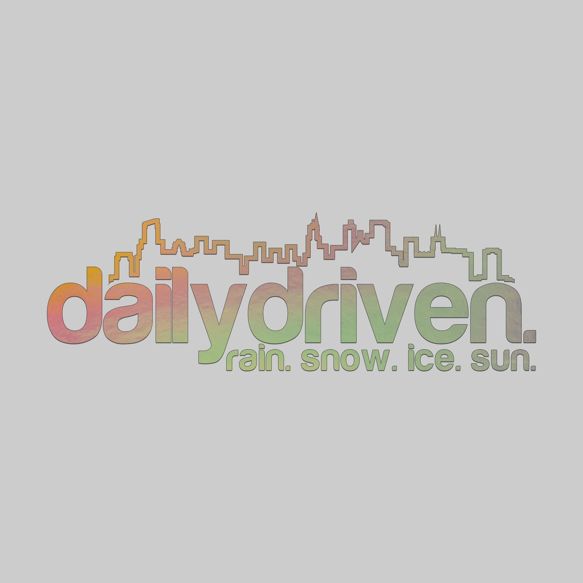 DailyDriven Chicago 8" Sticker