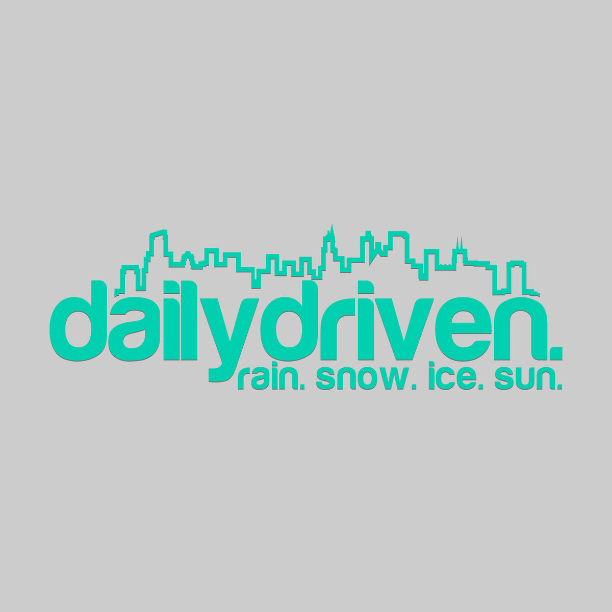 DailyDriven Chicago 8" Sticker