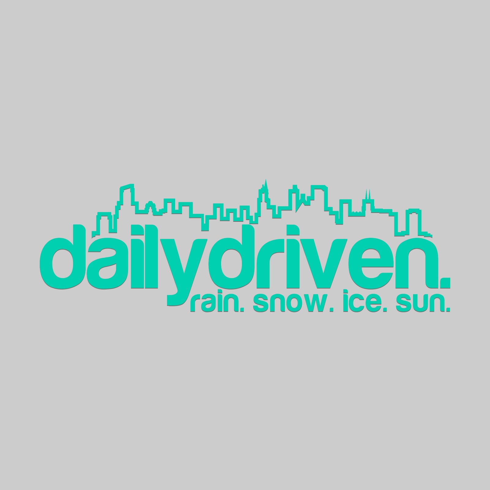 DailyDriven Chicago 8" Sticker