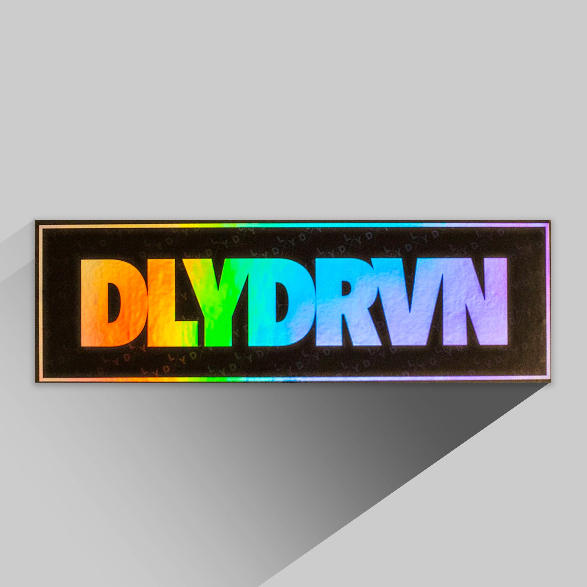 DLYDRVN Holographic Bumper Sticker