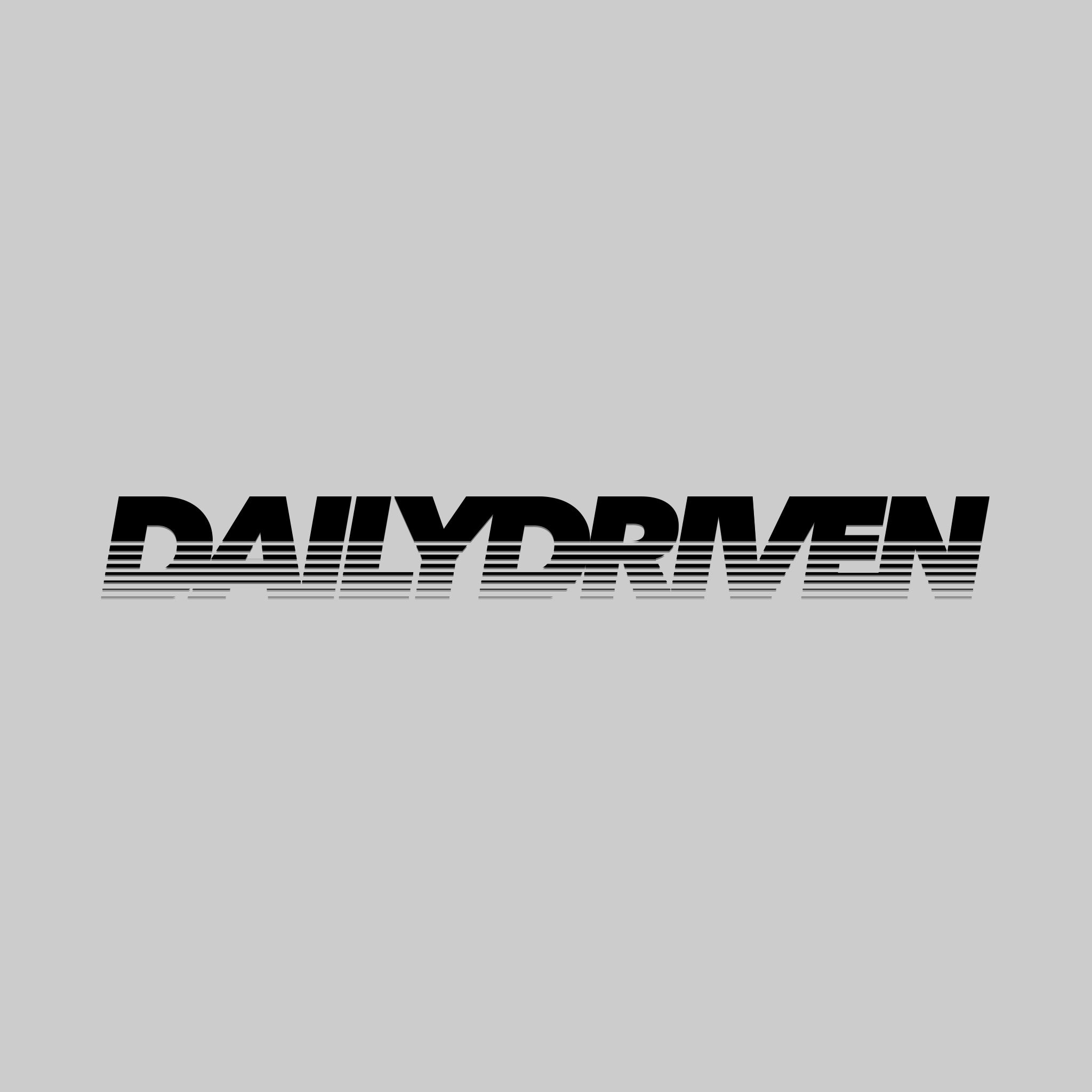 Daily Drive Sticker DailyDriven Fade Sticker - DailyDriven.com