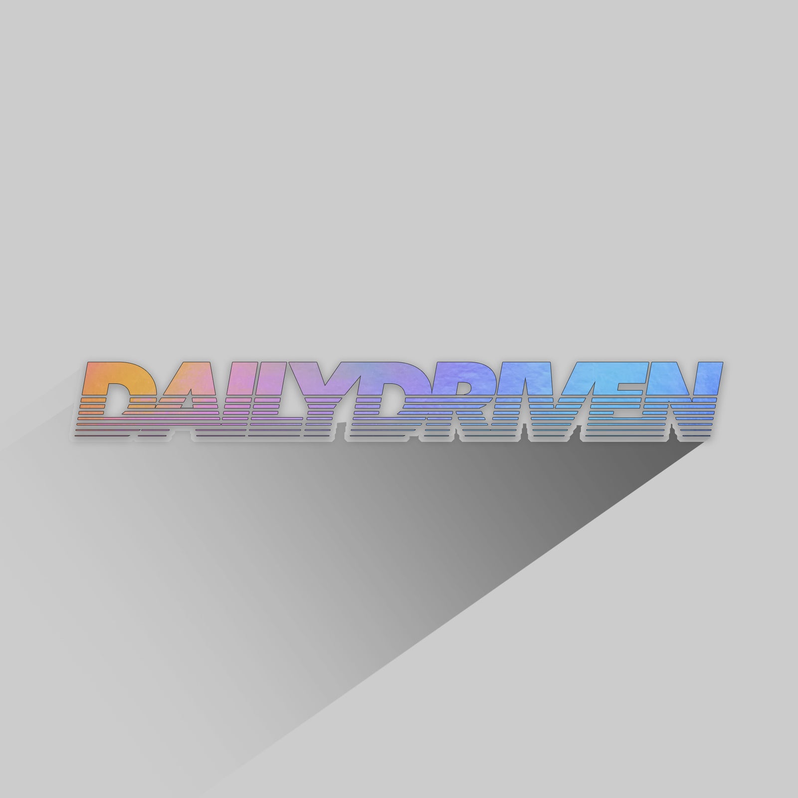 DailyDriven Fade Sticker