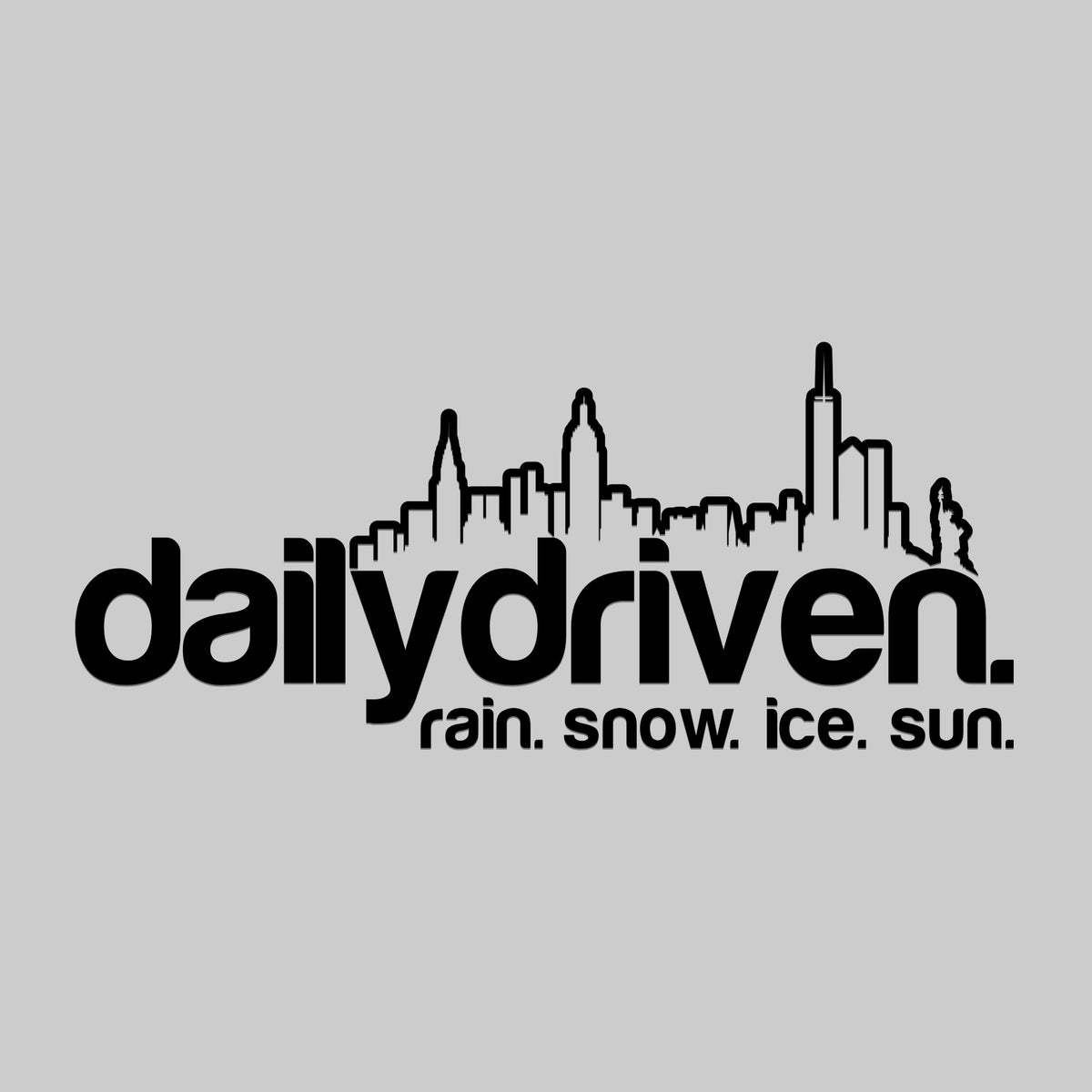 DailyDriven New York 8" Sticker