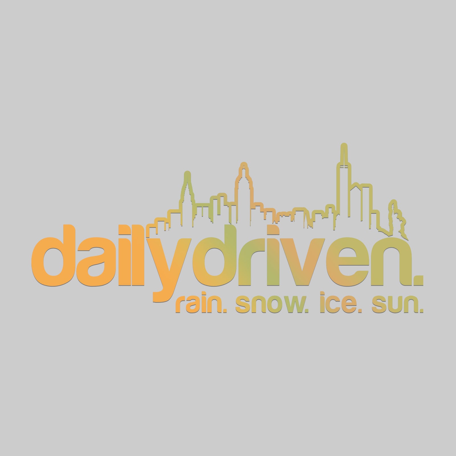DailyDriven New York 8" Sticker