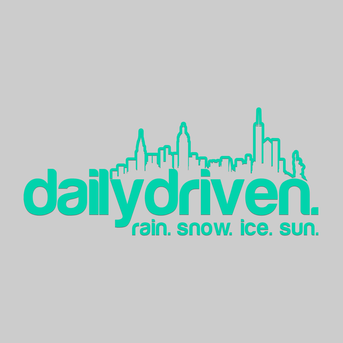 DailyDriven New York 8" Sticker