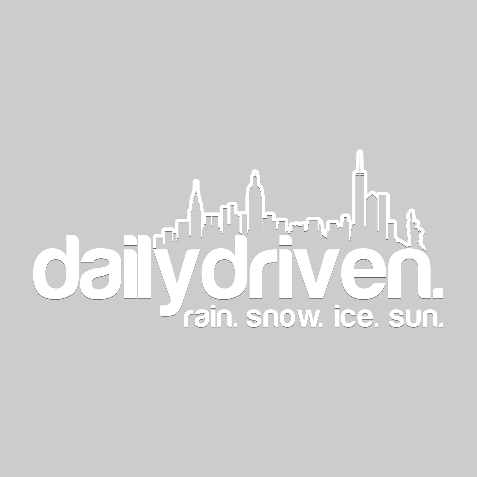 DailyDriven New York 8" Sticker