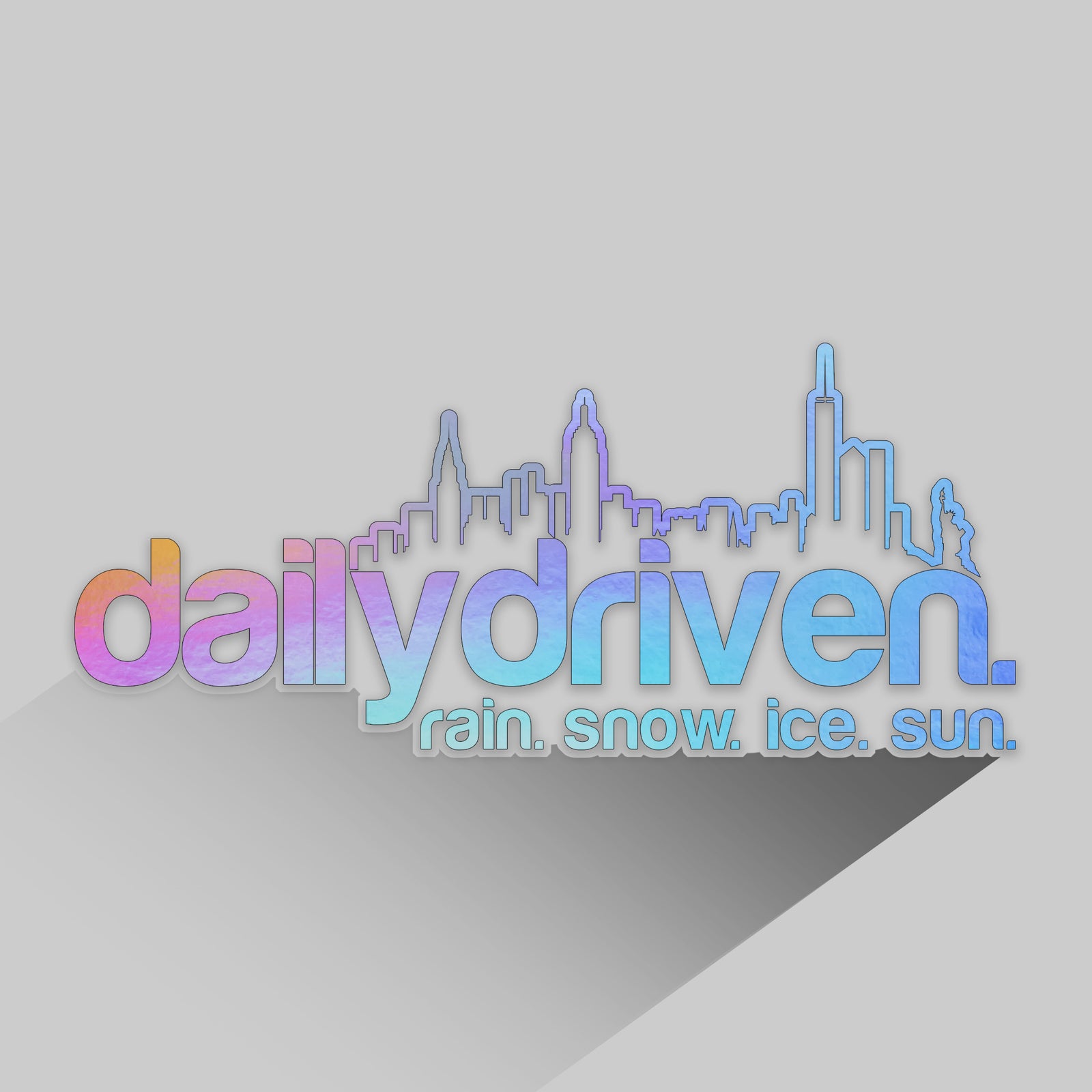 DailyDriven New York 8" Sticker