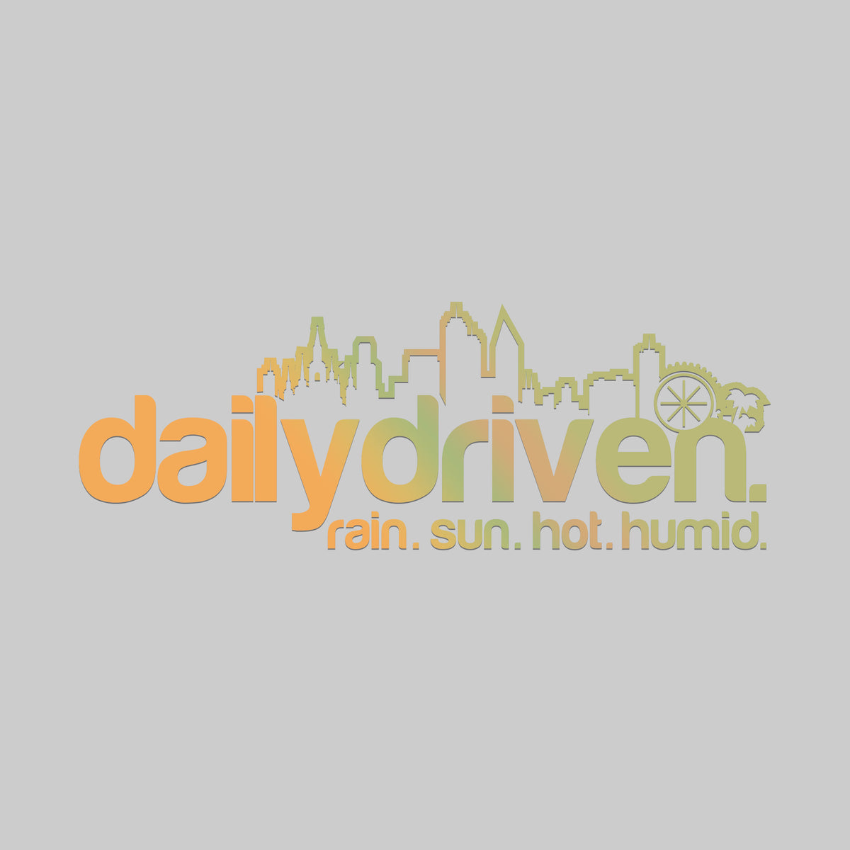 DailyDriven Orlando 8" Sticker
