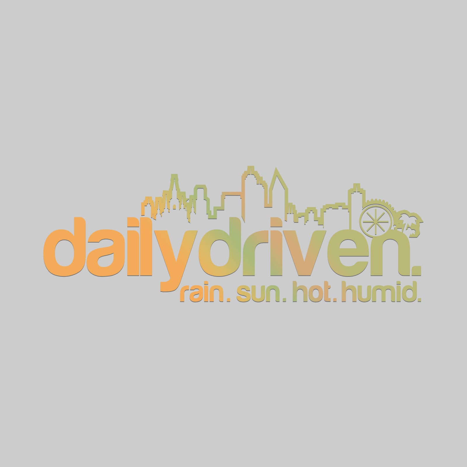 DailyDriven Orlando 8" Sticker
