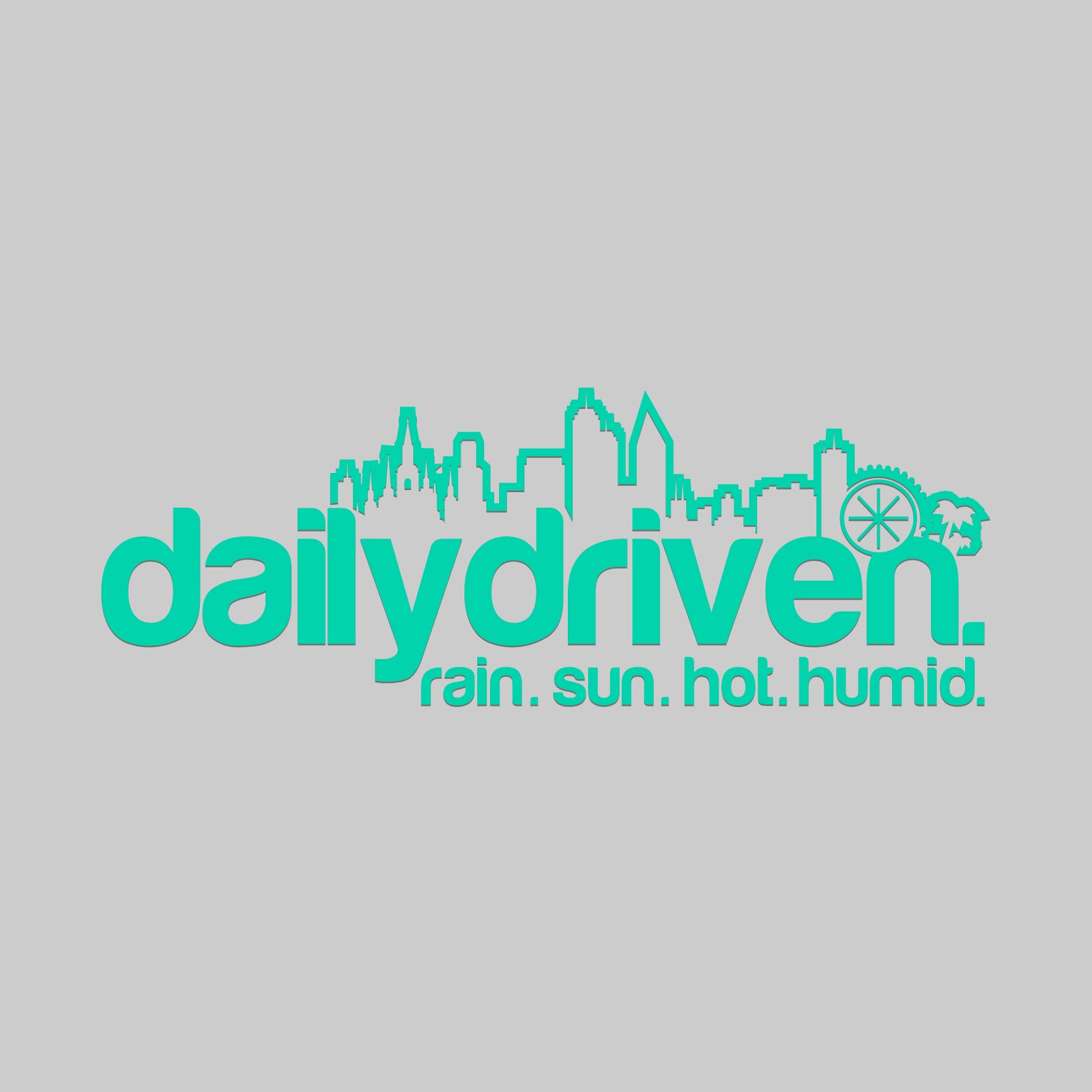 DailyDriven Orlando 8" Sticker