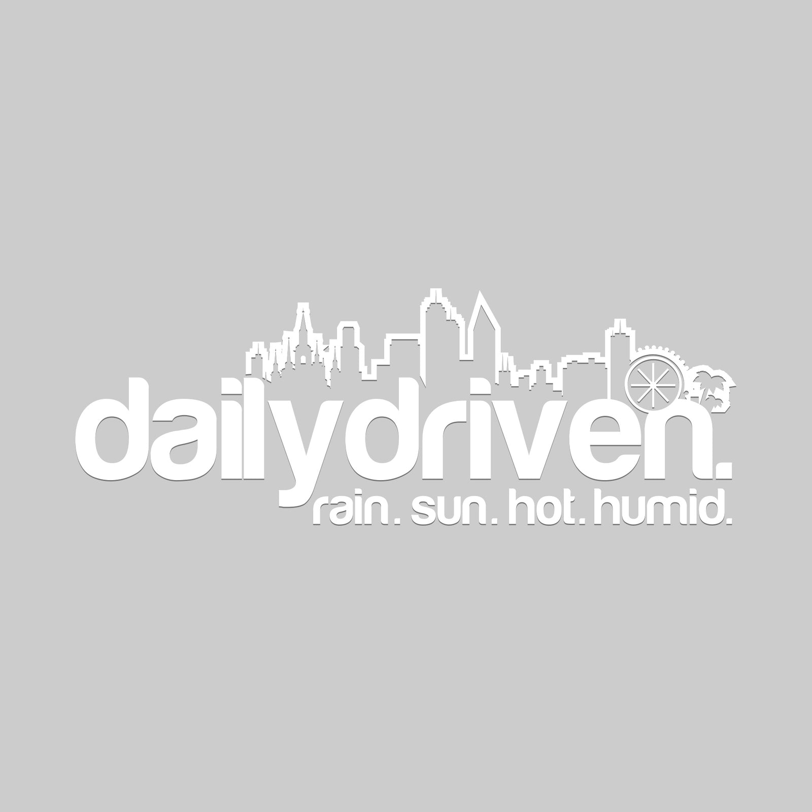DailyDriven Orlando 8" Sticker