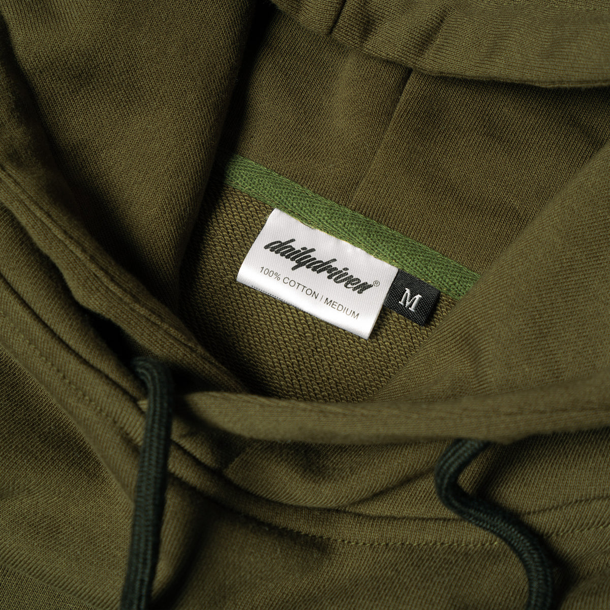 DailyDriven Oversized Olive Hoodie