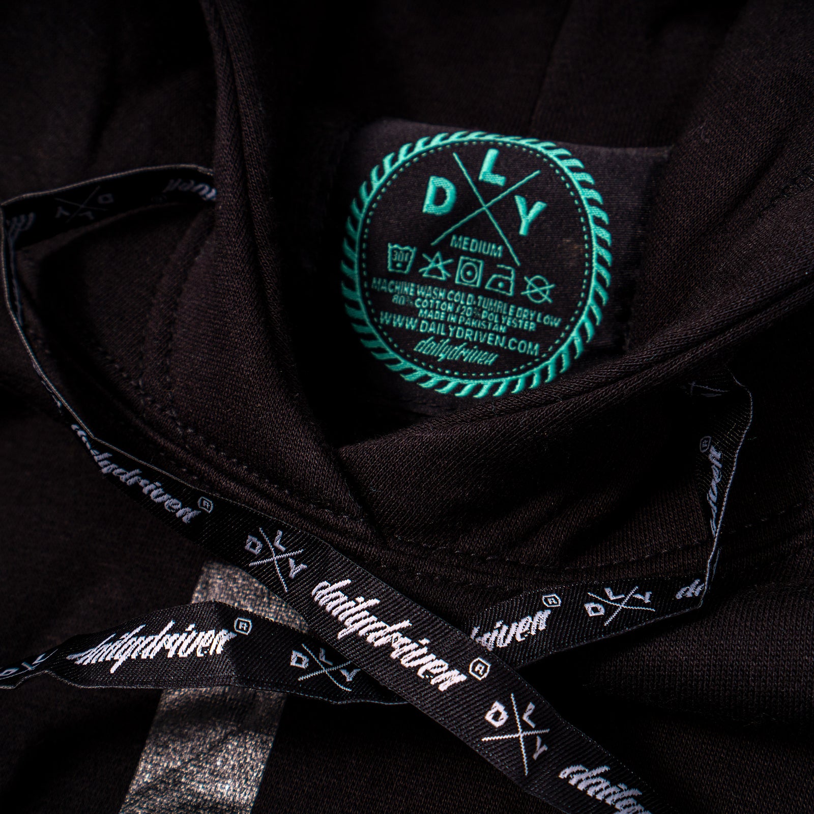 DailyDriven Relaunch Black Hoodie
