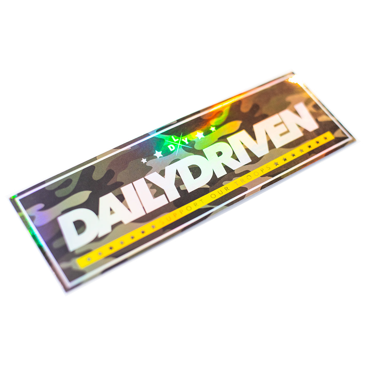 DailyDriven Support Troops Charity Sticker