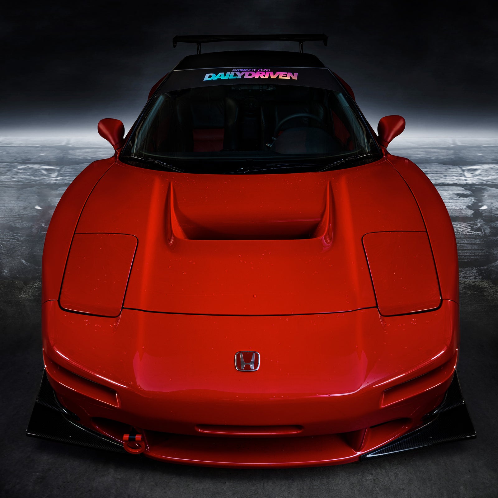 DailyDriven Fade Visor Windshield Banner