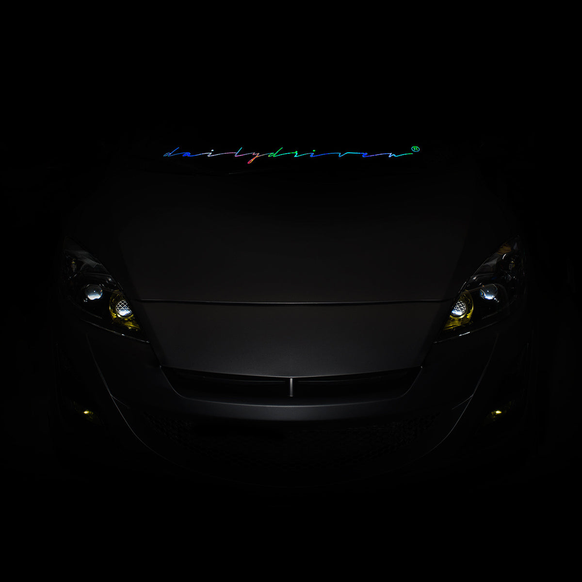 DailyDriven Windshield Banner Sticker Hearbeat